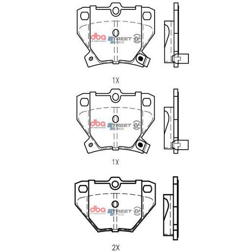 DBA Street Series EV Brake Pads DB1429SSEV
