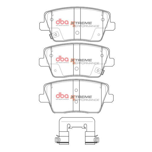 DBA Xtreme Performance Brake Pad Set DB15013XP