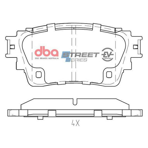 DBA Street Series EV Brake Pads DB15049SSEV