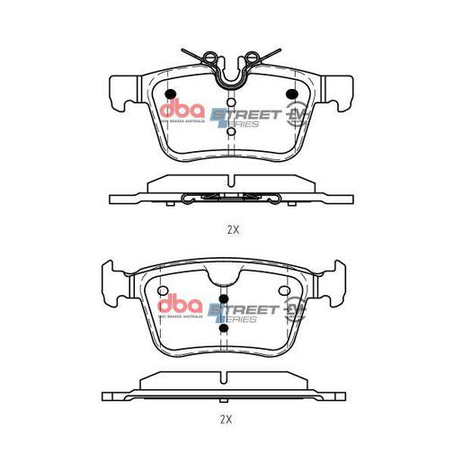 DBA Street Series EV Brake Pads DB15059SSEV