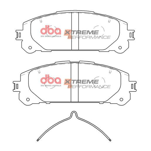 DBA Xtreme Performance Brake Pad Set DB15067XP