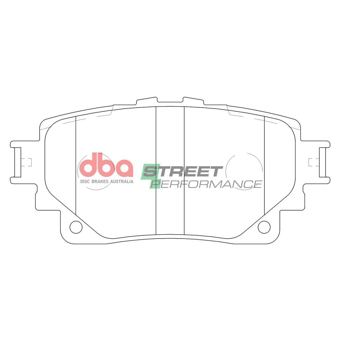 DBA Street Performance Brake Pad Set DB15068SP