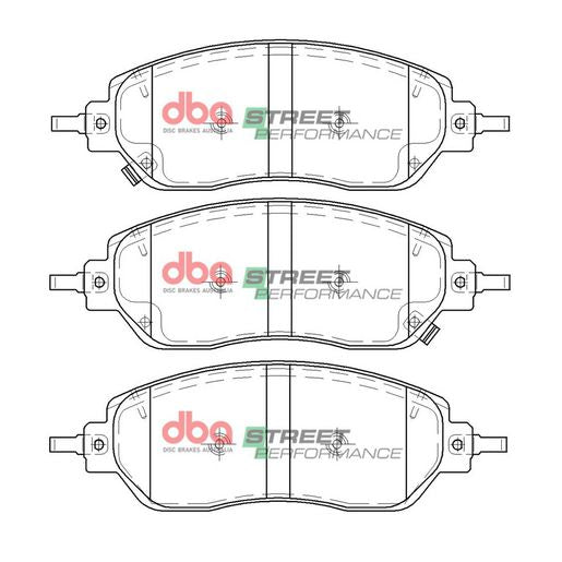 DBA Street Performance Brake Pad Set DB15093SP