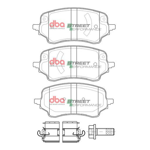 DBA Street Performance Brake Pad Set DB15097SP