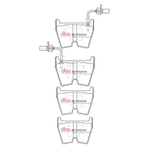 DBA Xtreme Performance Brake Pad Set DB15110XP
