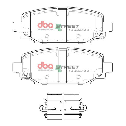 DBA Street Performance Brake Pad Set DB15125SP