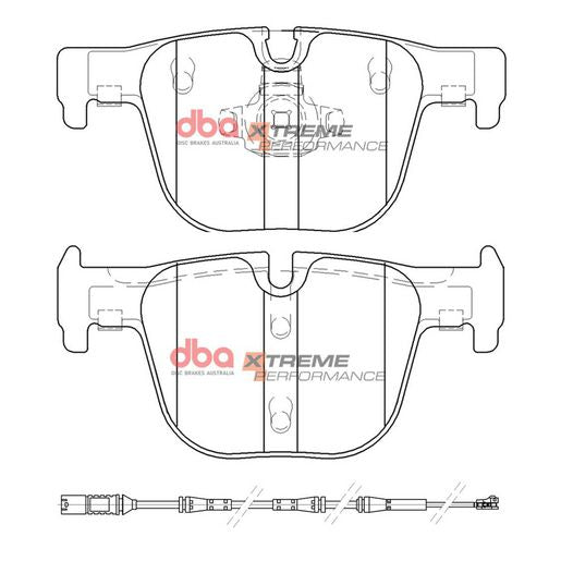 DBA Xtreme Performance Brake Pad Set DB15126XP