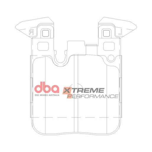 DBA Xtreme Performance Brake Pad Set DB15127XP