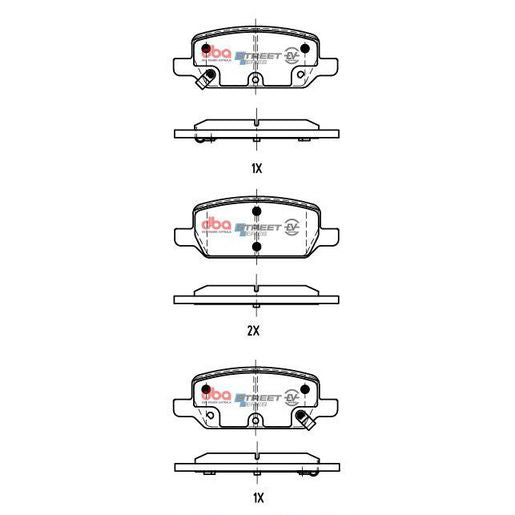 DBA Street Series EV Brake Pads DB15159SSEV