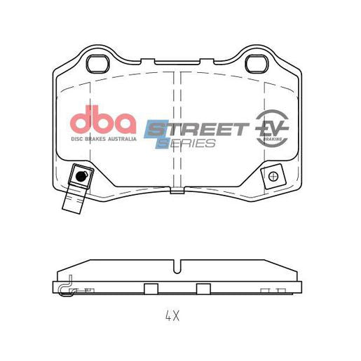 DBA Street Series EV Brake Pads DB2260SSEV