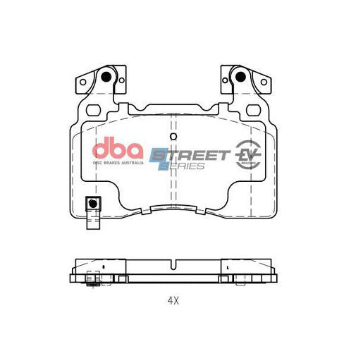 DBA Street Series EV Brake Pads DB2358ASSEV