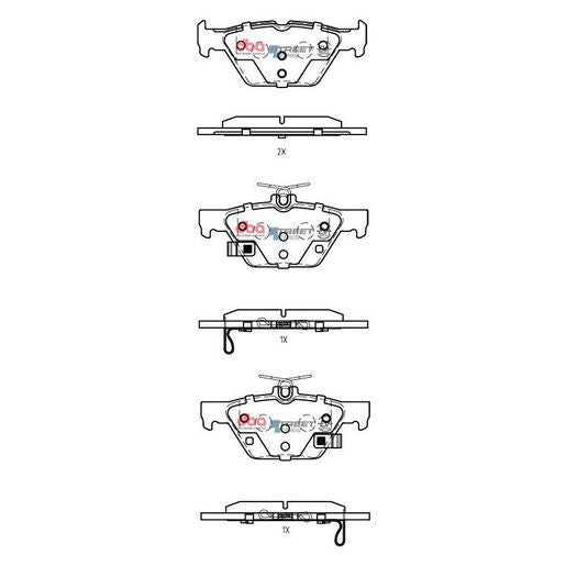 DBA Street Series EV Brake Pads DB2398SSEV