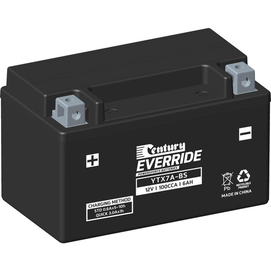 Century Batteries Motorcycle Battery Ytx7A-Bs YTX7A-BS