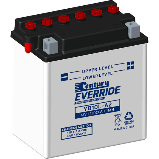 Century Batteries Motorcycle Battery Yb10L-A2 YB10L-A2