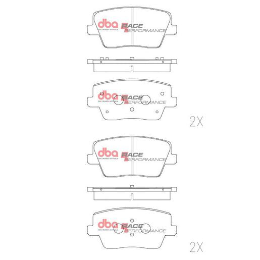 DBA Race Performance Brake Pad Set DB15013RP