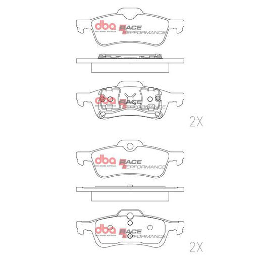 DBA Race Performance Brake Pad Set DB1501RP