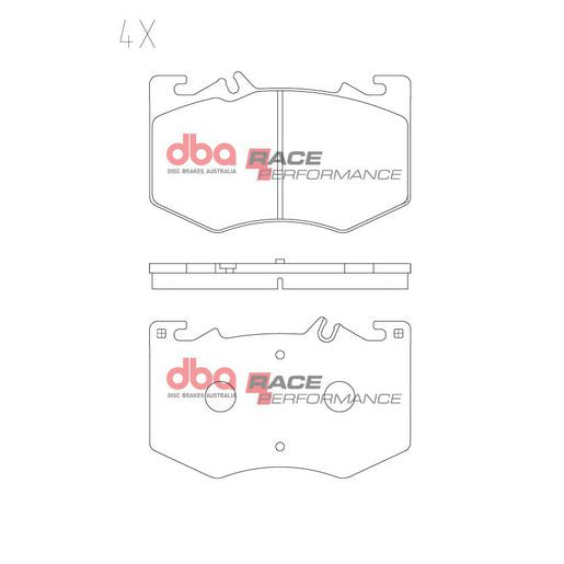 DBA Race Performance Brake Pad Set DB15296RP