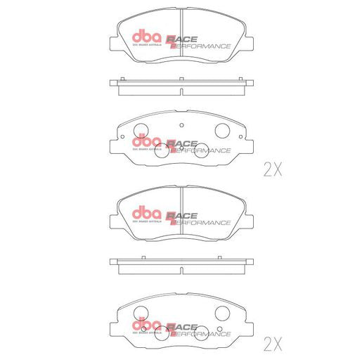 DBA Race Performance Brake Pad Set DB2275RP
