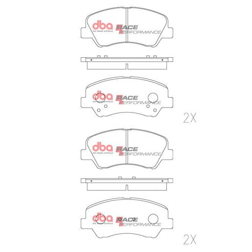 DBA Race Performance Brake Pad Set DB2272RP