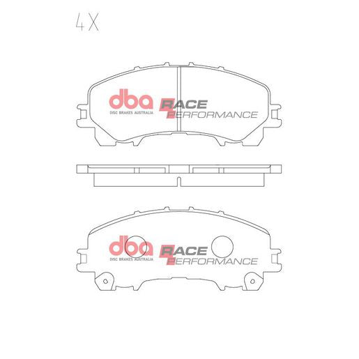 DBA Race Performance Brake Pad Set DB2341RP