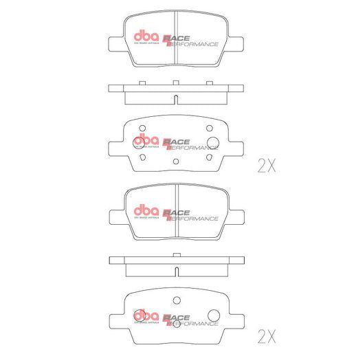 DBA Race Performance Brake Pad Set DB9105RP