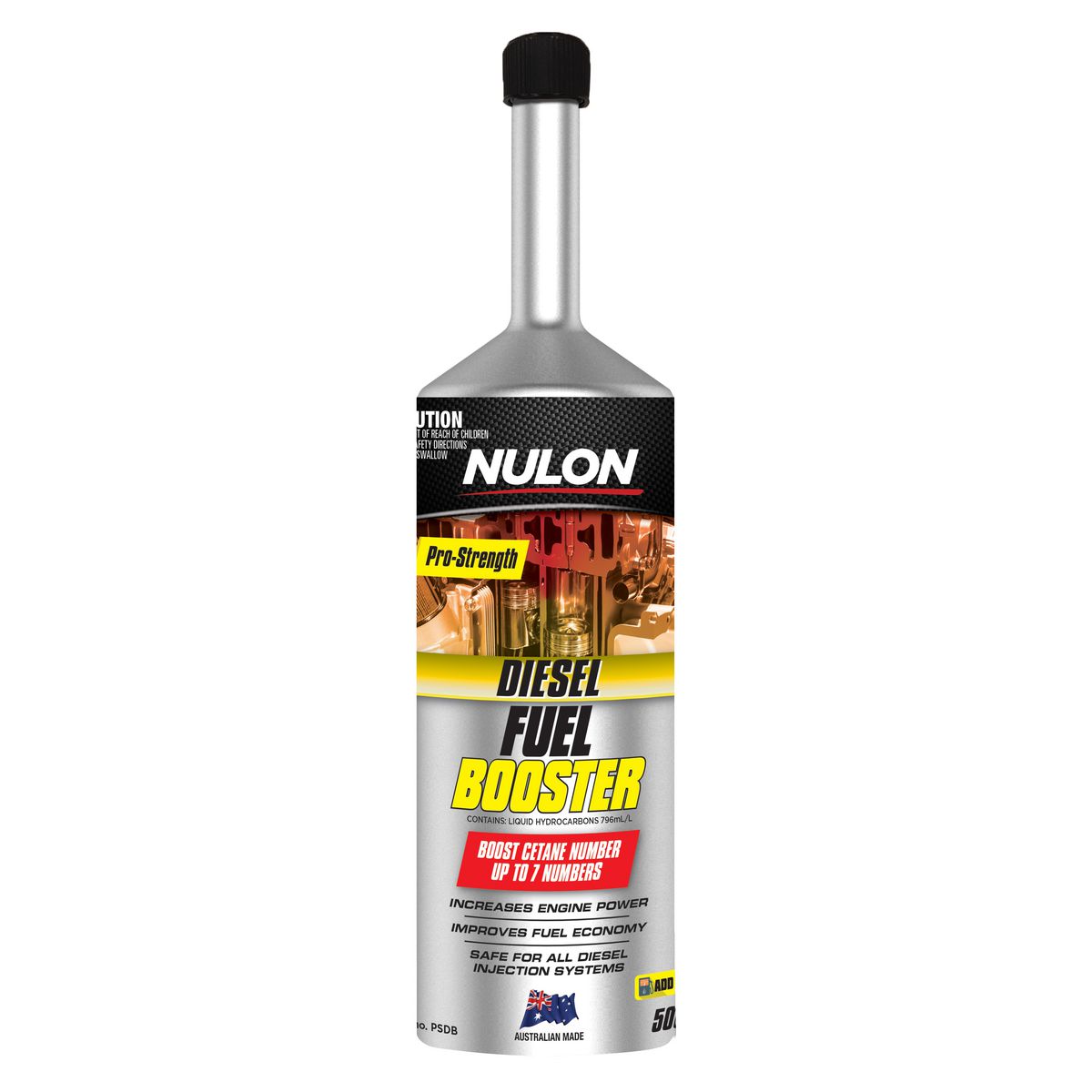 Nulon Pro-Strength Diesel Fuel Booster 500ml PSDB