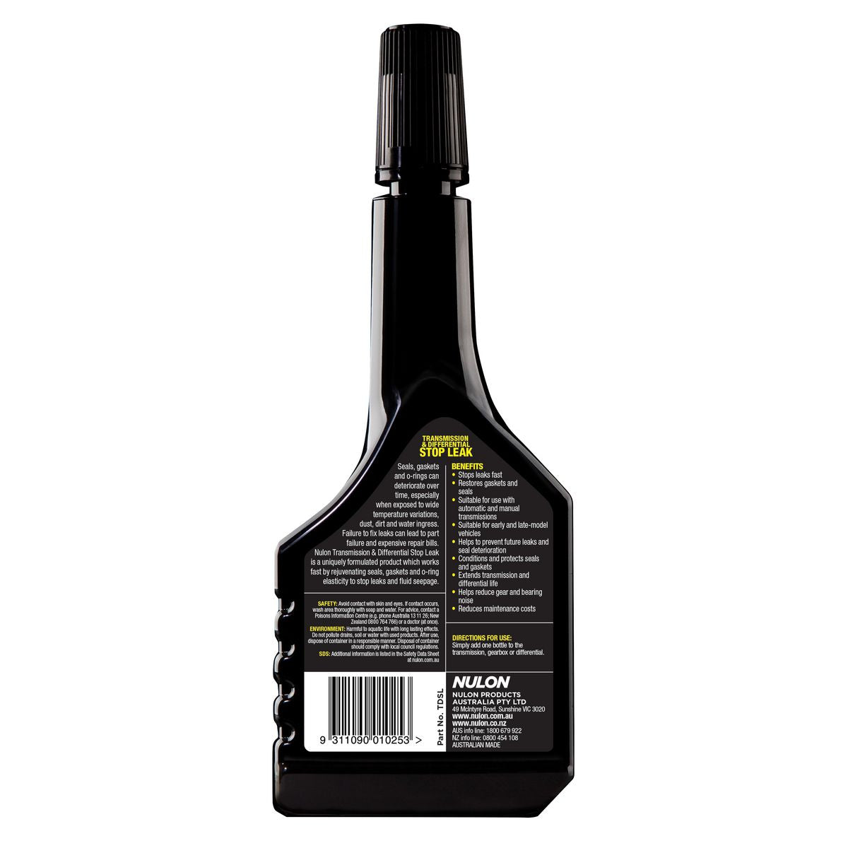 Nulon Transmission And Differential Stop Leak 300ml TDSL