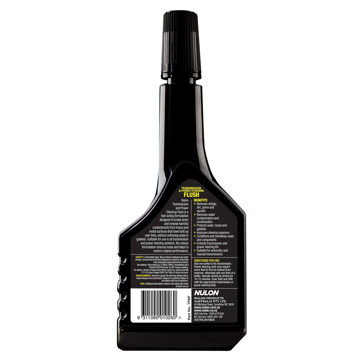 Nulon Transmission And Power Steering Flush 300ml TPSF