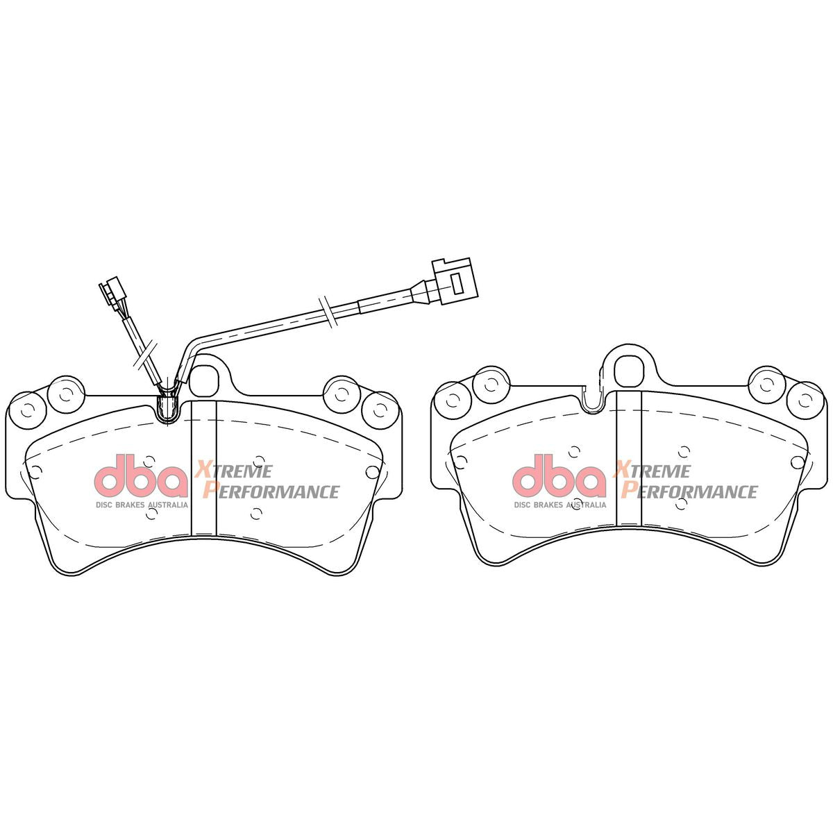 DBA Xtreme Performance Brake Pad Set DB7878XP