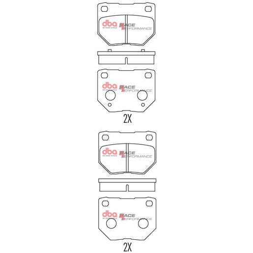 DBA Race Performance Brake Pad Set DB1220RP