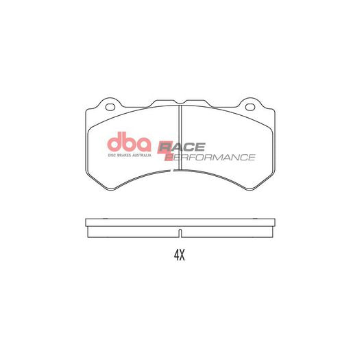 DBA Race Performance Brake Pad Set DB2375RP