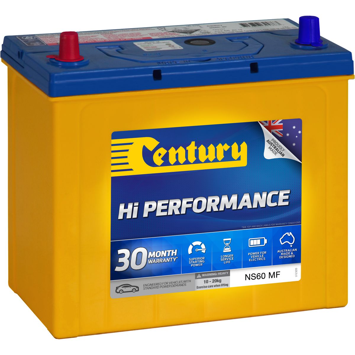 Century Batteries Battery-Car & Pass 30M 105150 NS60 MF