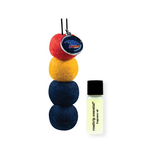 Smellyballs Adelaide Crows Reusable Car Air Freshener Set AFL445AA