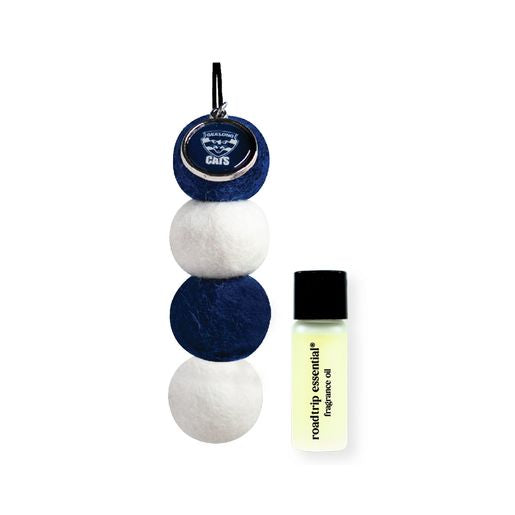Smellyballs Geelong Cats Reusable Car Air Freshener Set AFL445AG