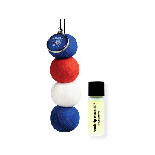 Smellyballs Western Bulldogs Reusable Car Air Freshener Set AFL445AP