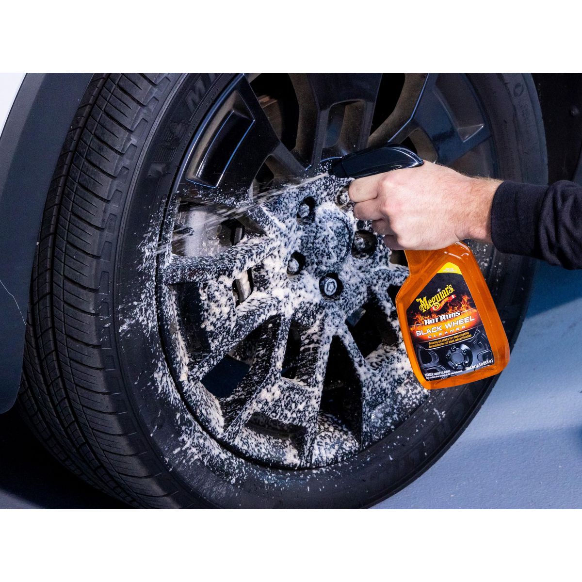 Meguiars Hot Rims Black Wheel Cleaner 710Ml G230524