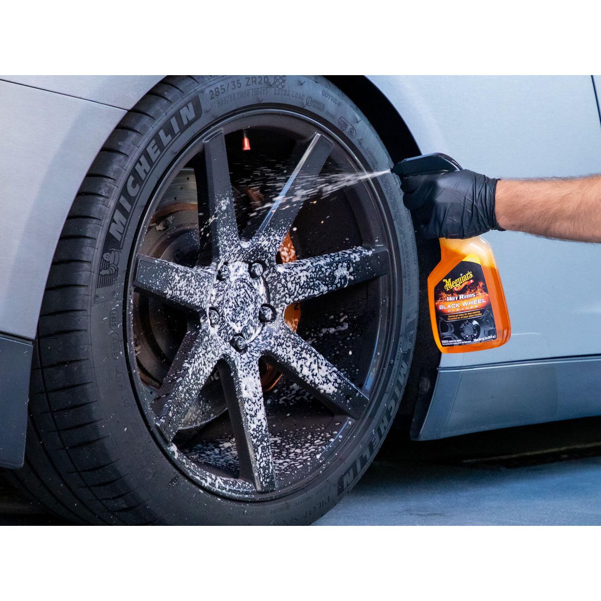 Meguiars Hot Rims Black Wheel Cleaner 710Ml G230524