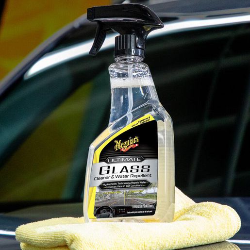 Meguiars Ultimate Glass Cleaner & Water Repllent 473Ml G240416