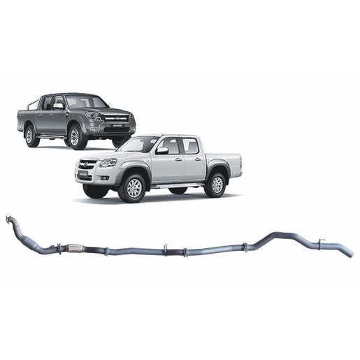 Redback Extreme Duty Exhaust 3in Turbo Back (With Cat & No Muffler/Pipe Only) FRX20200-CP