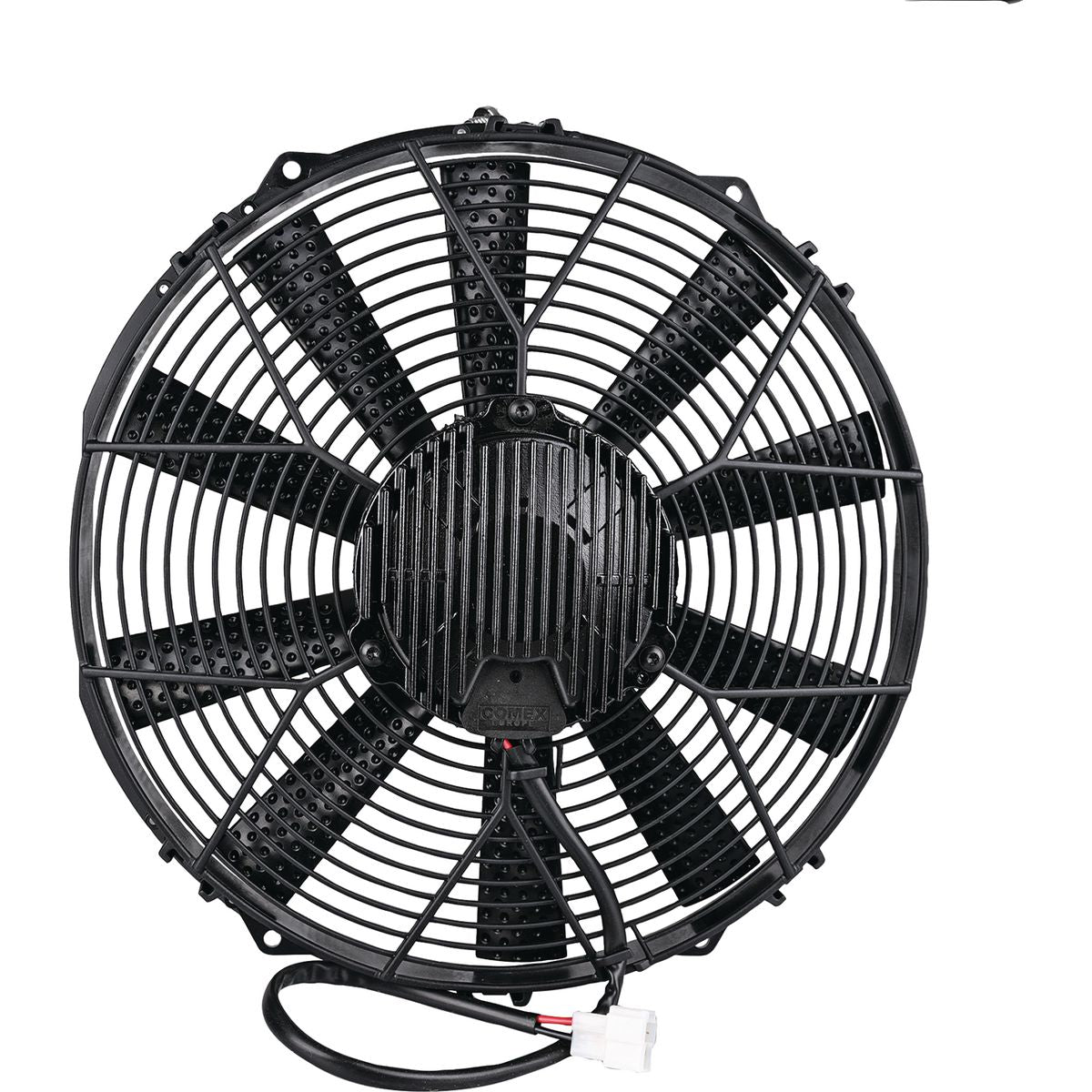 Comex Universal Thermo Fan Slim Profile Pusher 12In 12V 1100 Cfm EFX4824