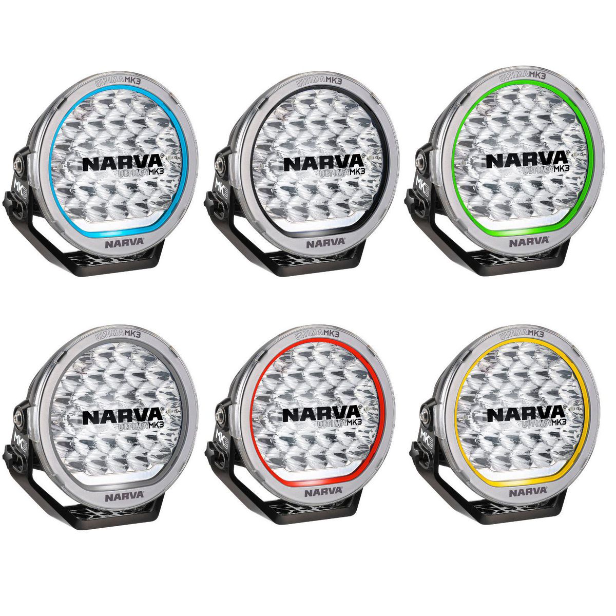 Narva Ultima 215 Mk Iii LED Hybrid Driving Light Single Satin 71742
