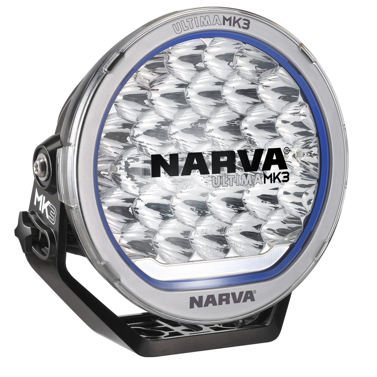Narva Ultima 215 Mk Iii LED Spot Light, Single Satin 71745