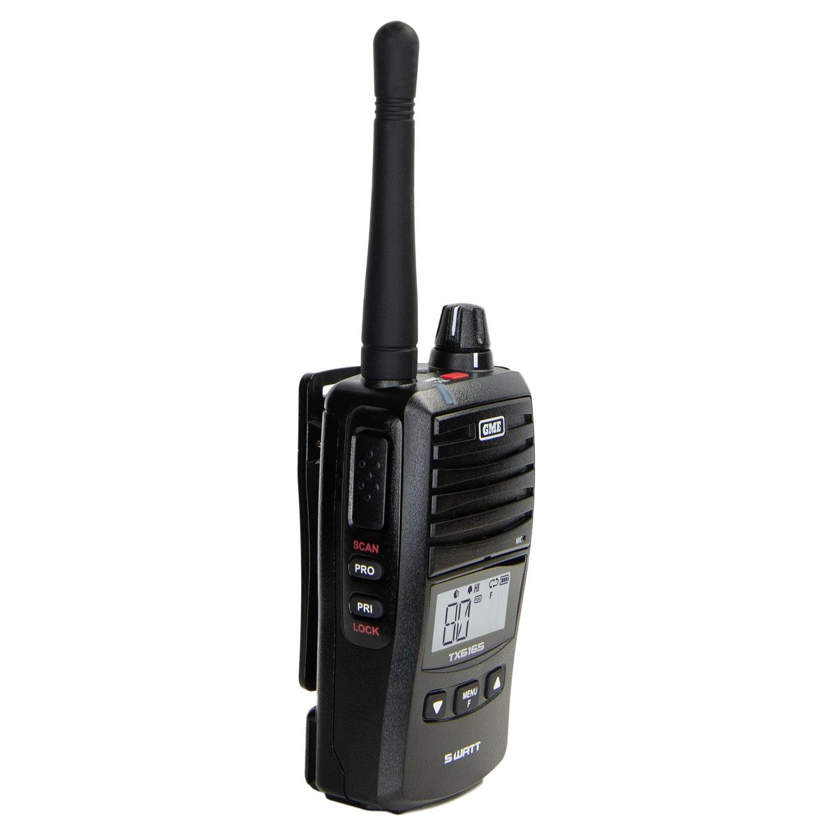 GME 5/1 Watt IP67 UHF CB Handheld Radio TX6165X