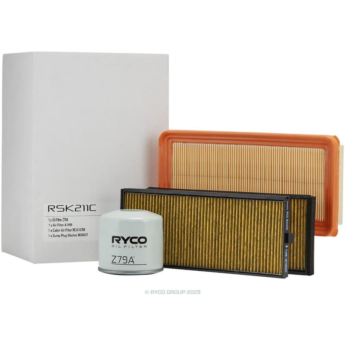 Ryco Passenger Vehicle Filter Service Kit RSK211C