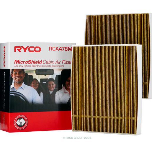Ryco Microshield Cabin Filter RCA478M