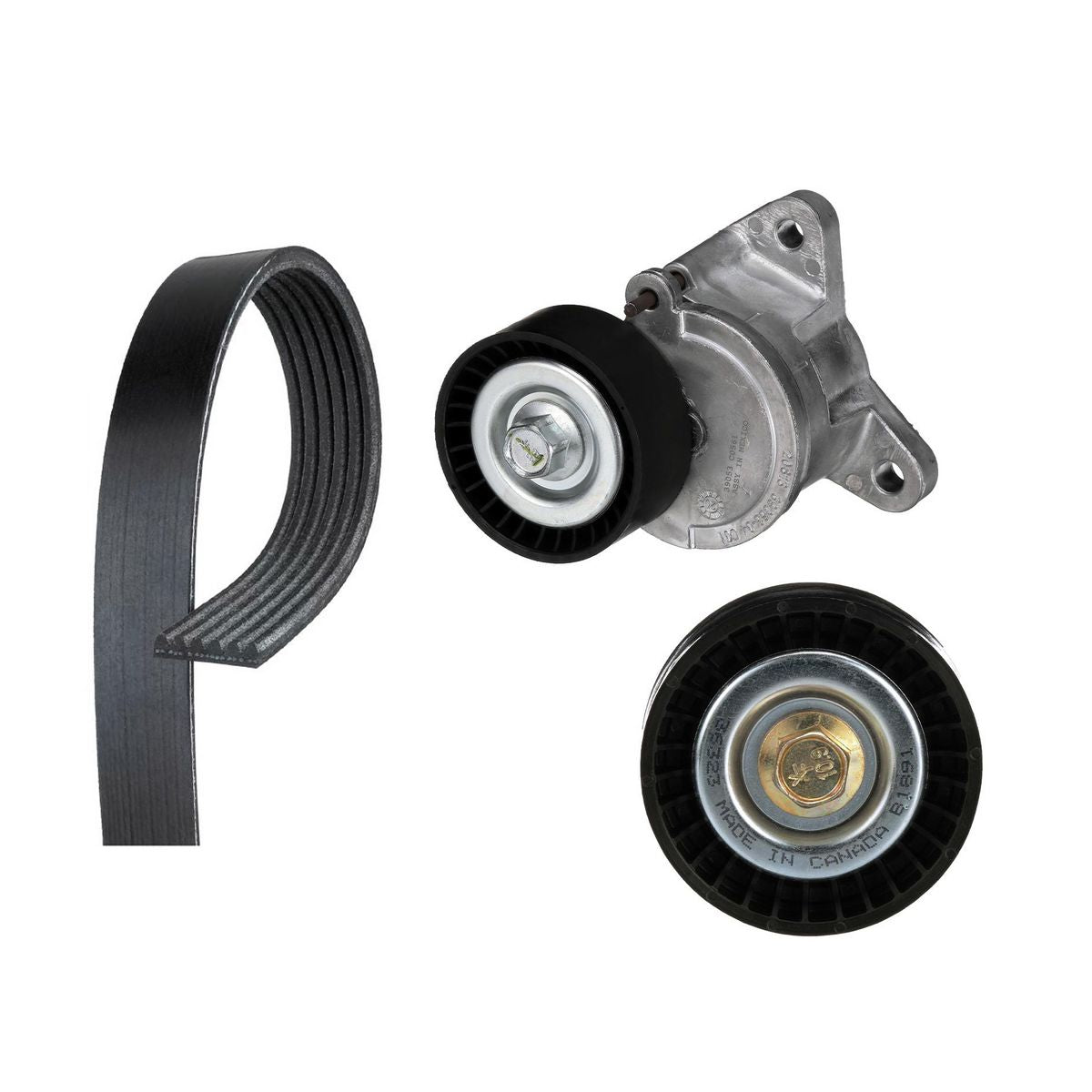 Gates Micro-V Multi Accessory Drive Belt Kit K016PK2563