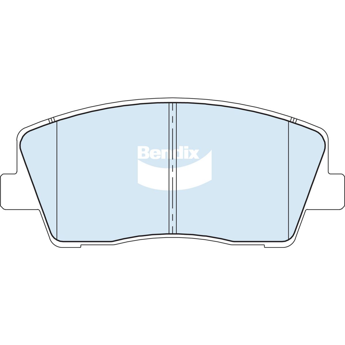 Bendix Brake Pads Set - General CT DB2506 GCT