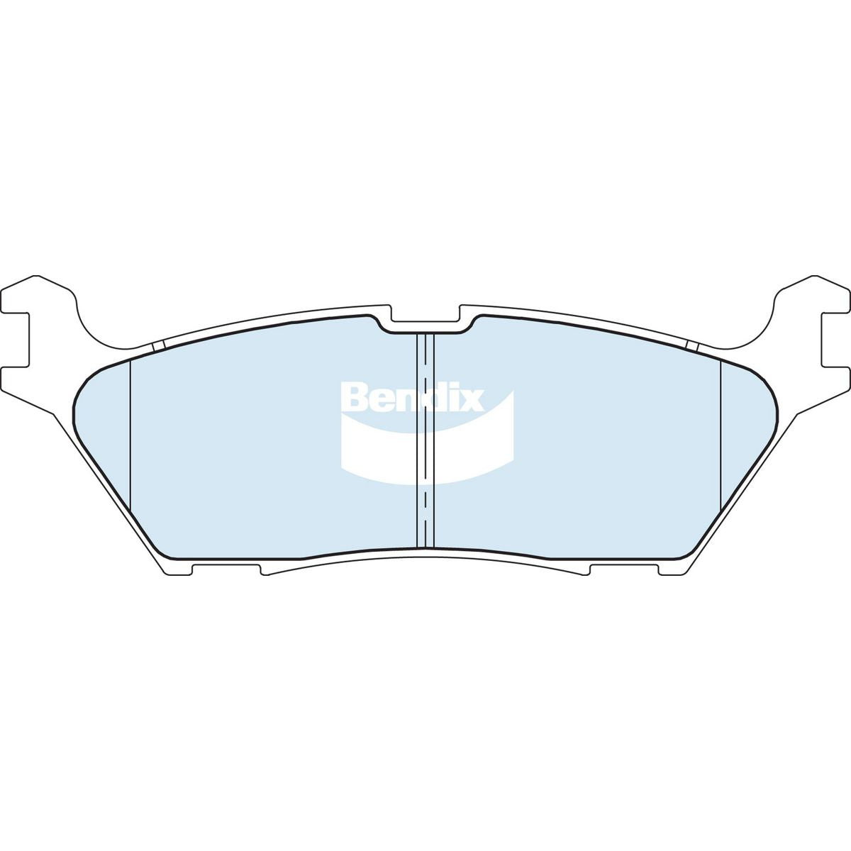 Bendix Brake Pads Set - 4WD/SUV DB2715 4WD
