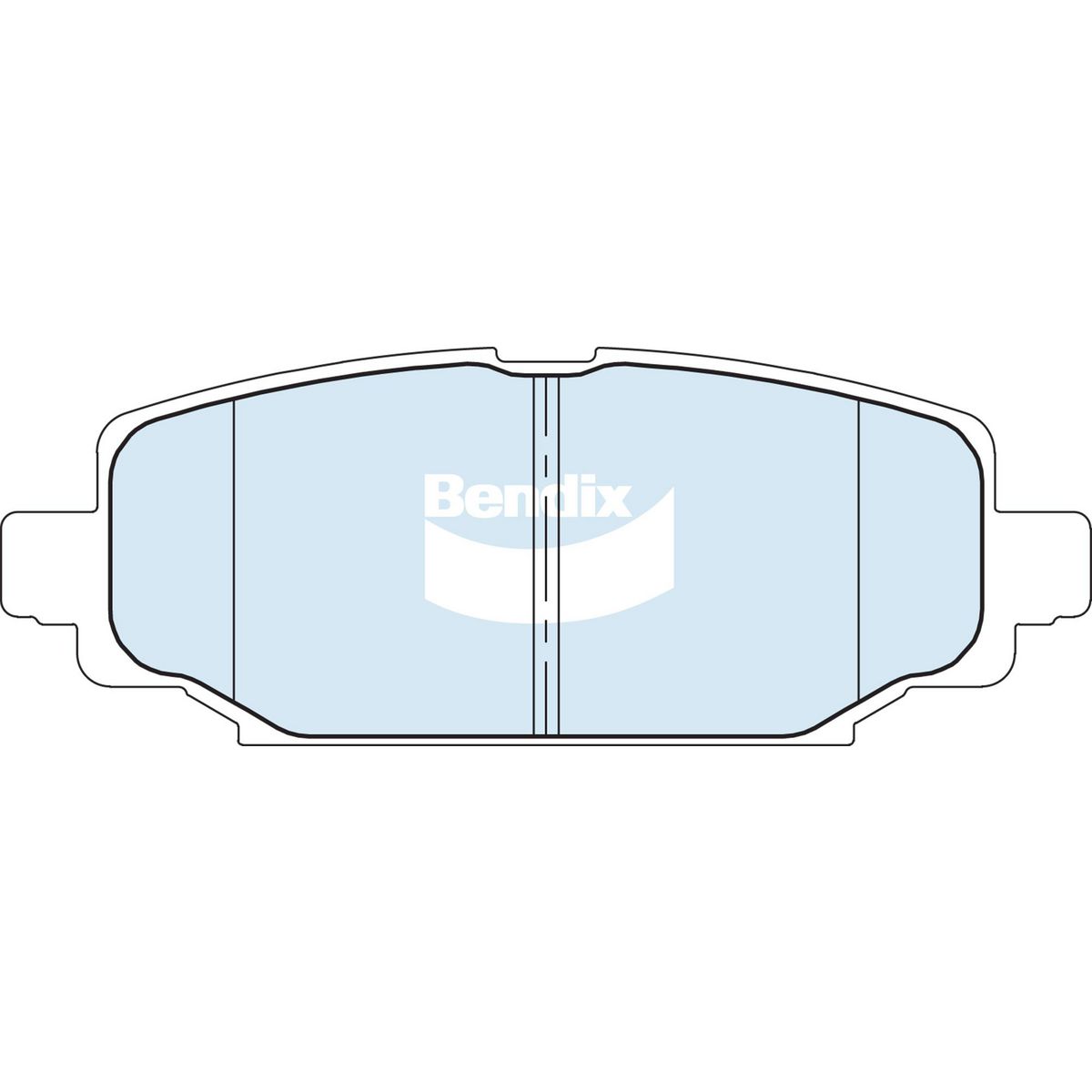Bendix Brake Pads Set - 4WD/SUV DB2716 4WD
