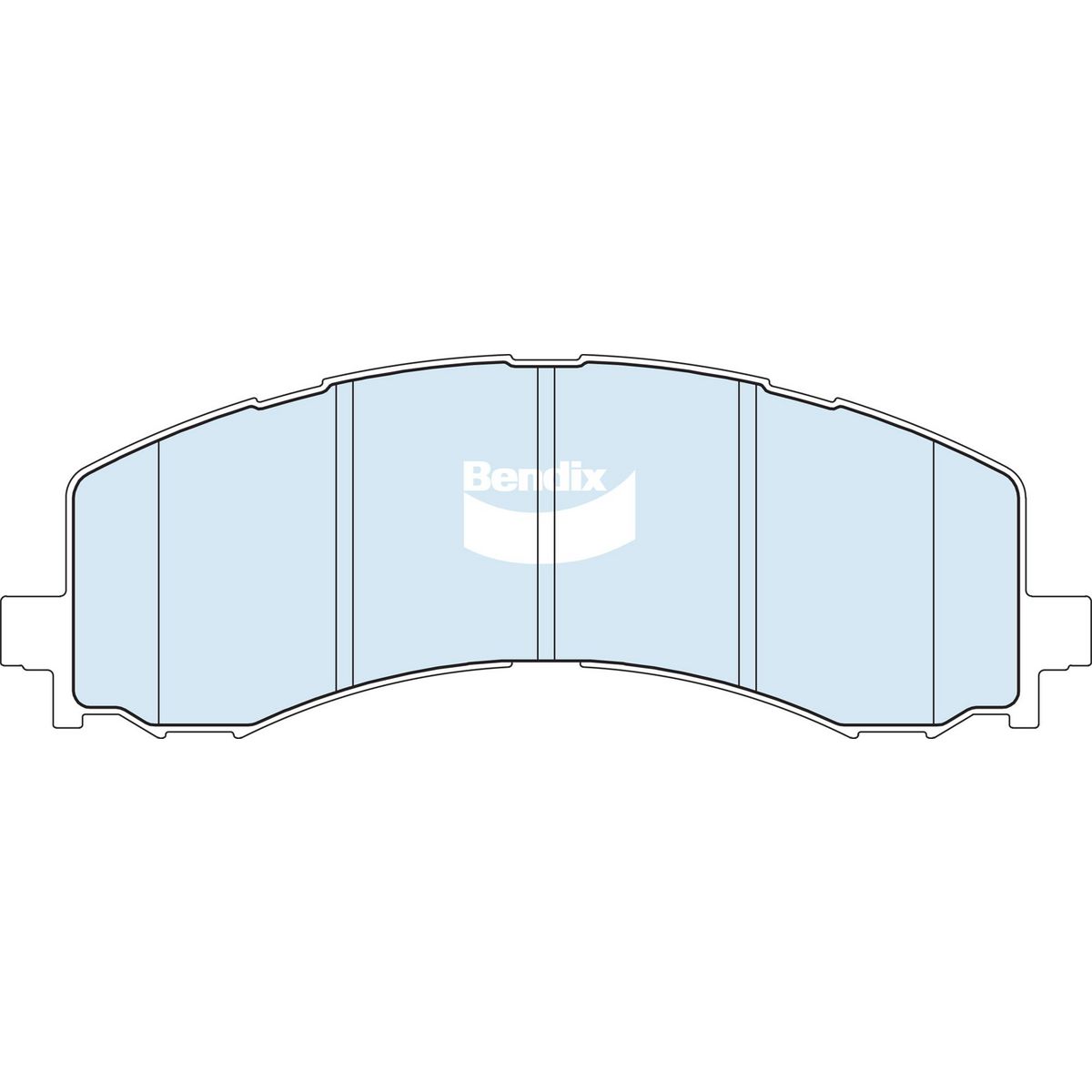 Bendix Brake Pads Set - 4WD/SUV DB2720 4WD